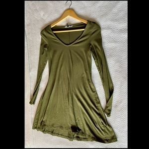 Express green dress